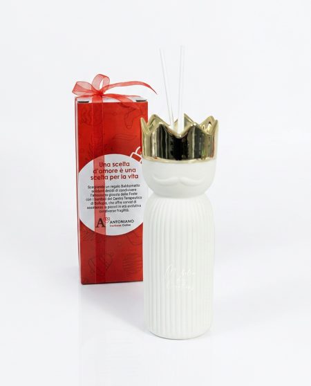Bomboniera Profumatore re magio in ceramica Cuorematto varie misure