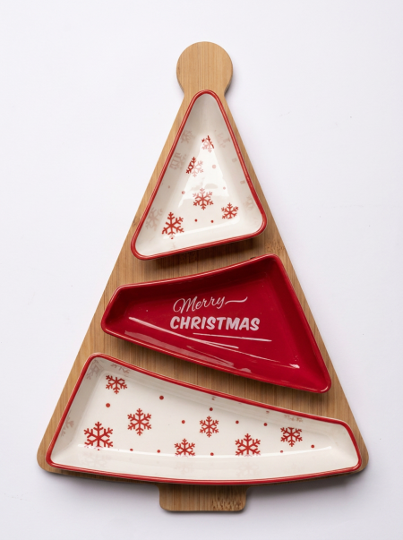 Set aperitivo albero di natale Cuorematto