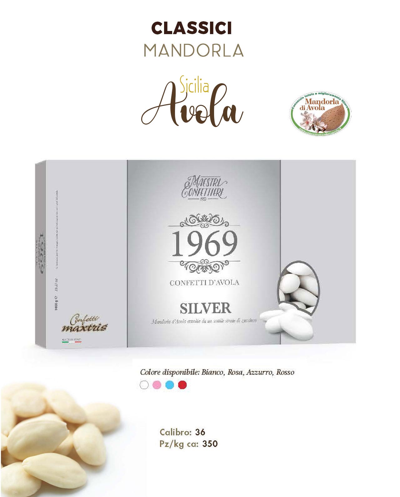 Confetti Maxtris Avola Silver