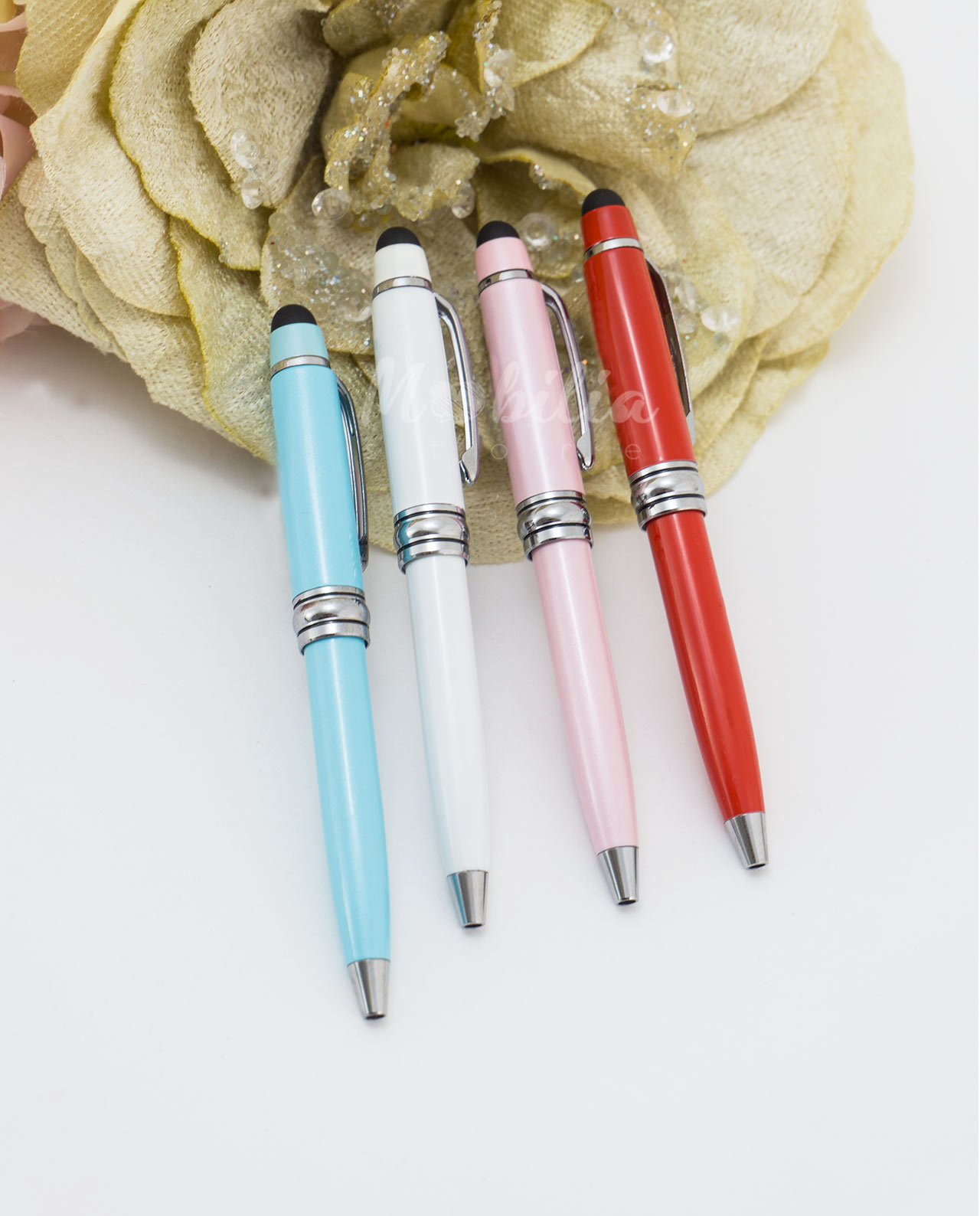 Penna a sfera con touch vari colori