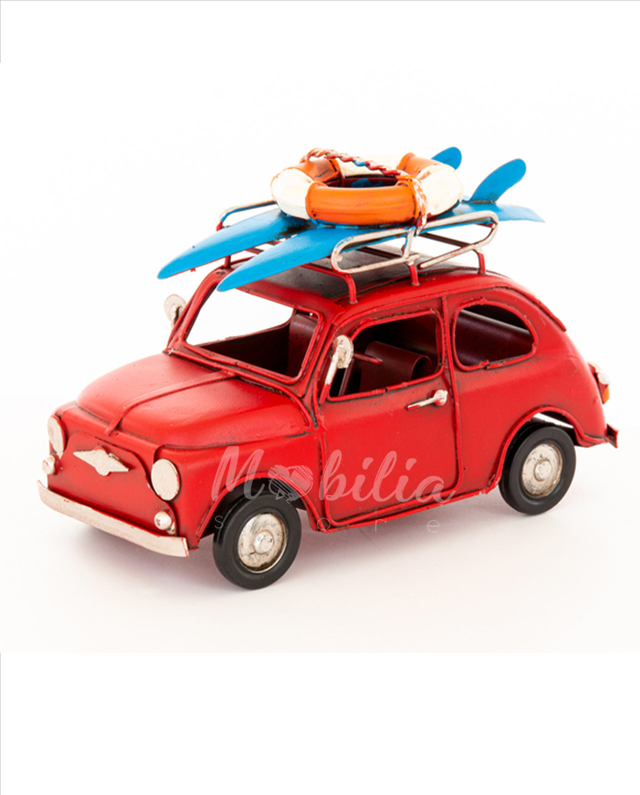Auto vintage con surf in metallo varie opzioni