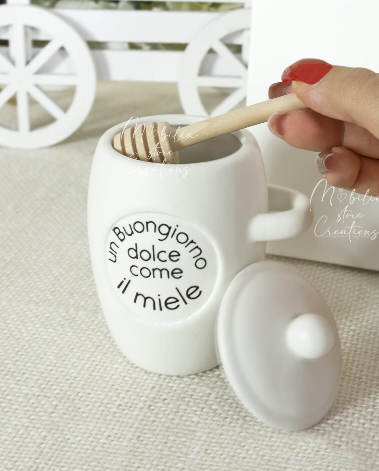 Bomboniera dolce colazione con scatola