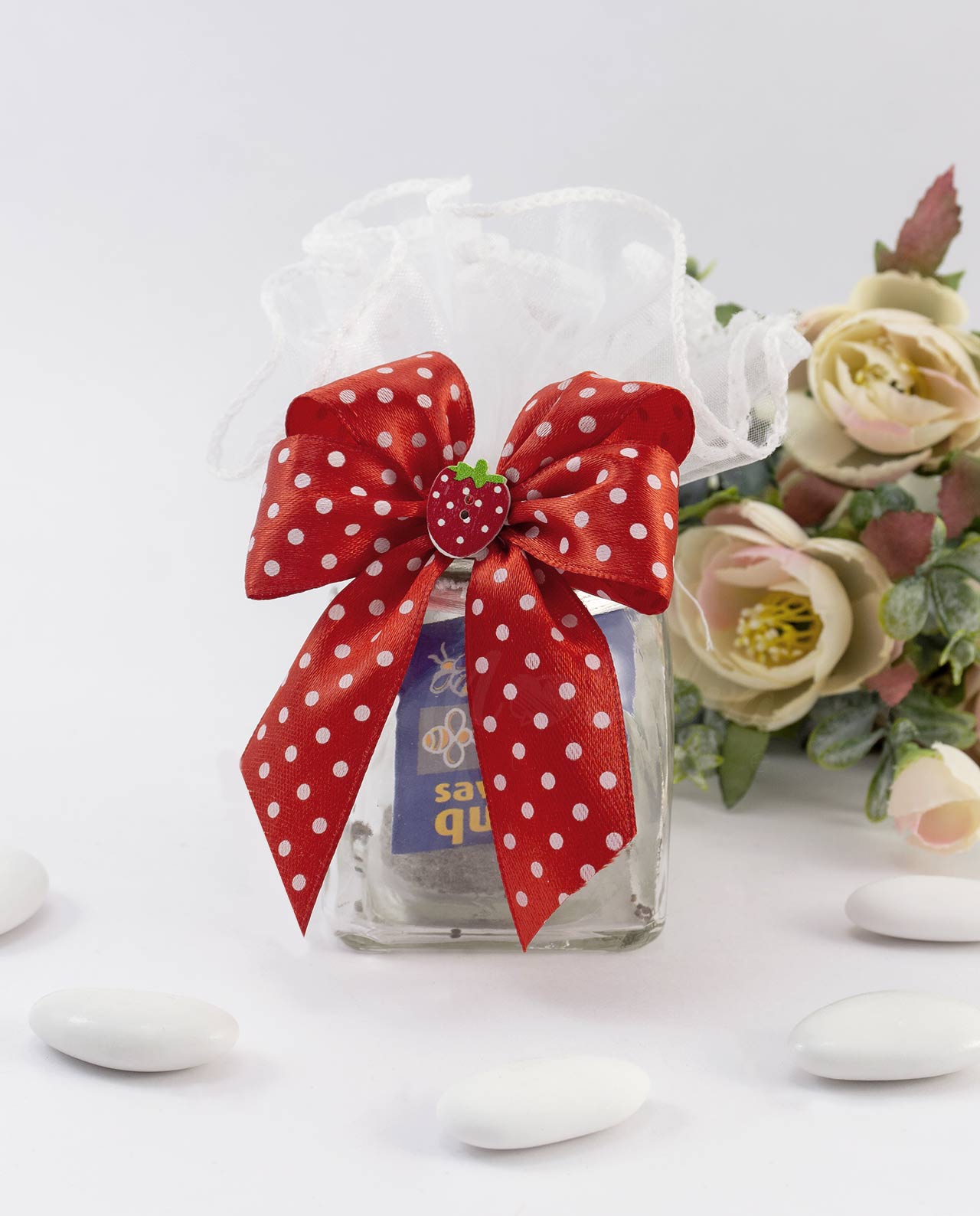 Bomboniera Legambiente mini terrario con torba e semi di frutti misti