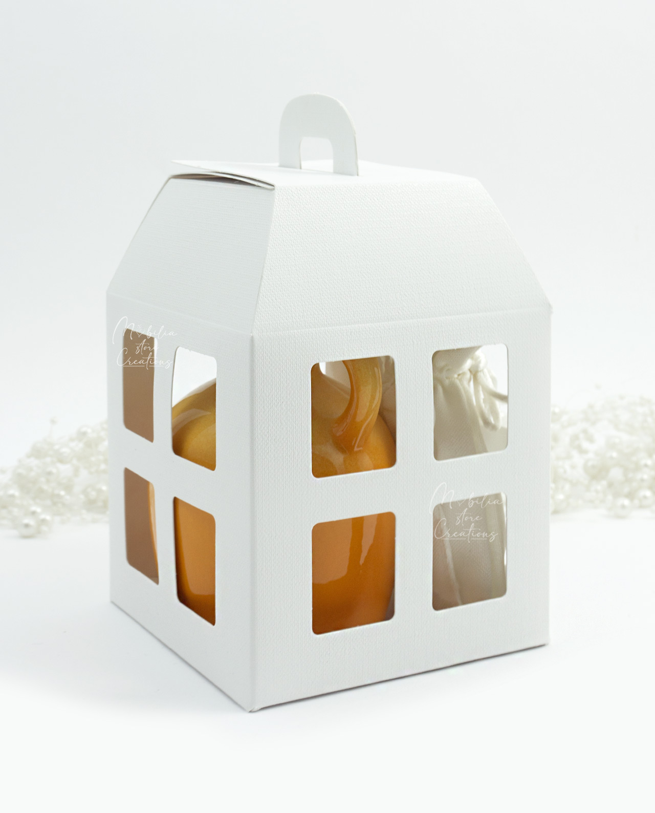 Bomboniera oliera in ceramica colorata assortita - immagine 14