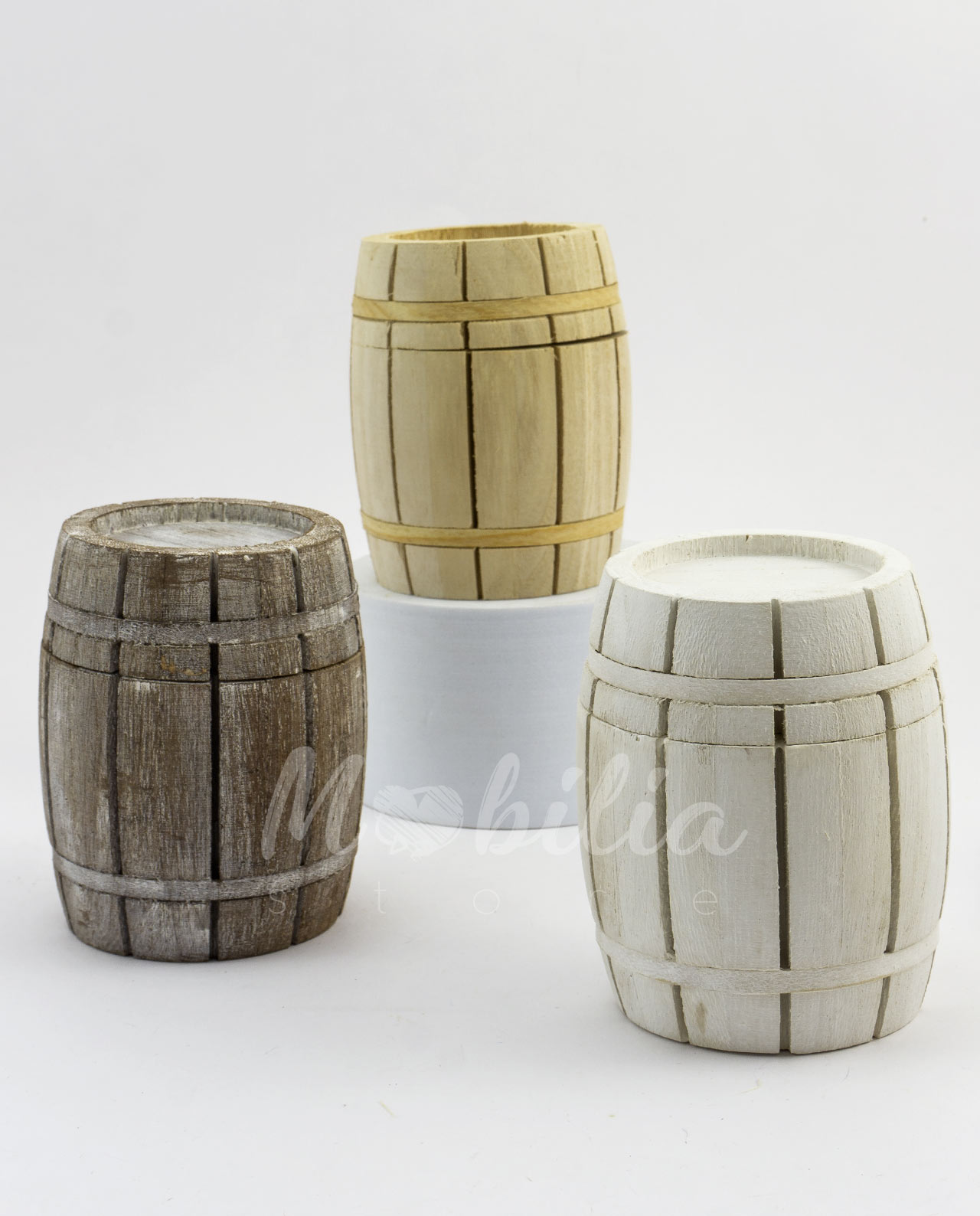 Idea regalo mini liquore con botte in legno e cioccolatini - immagine 4