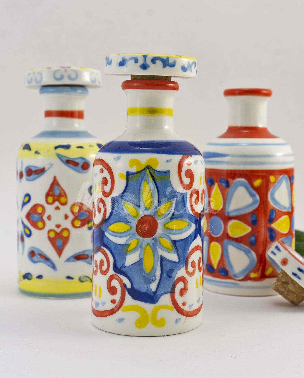 Oliera maiolica decori assortiti