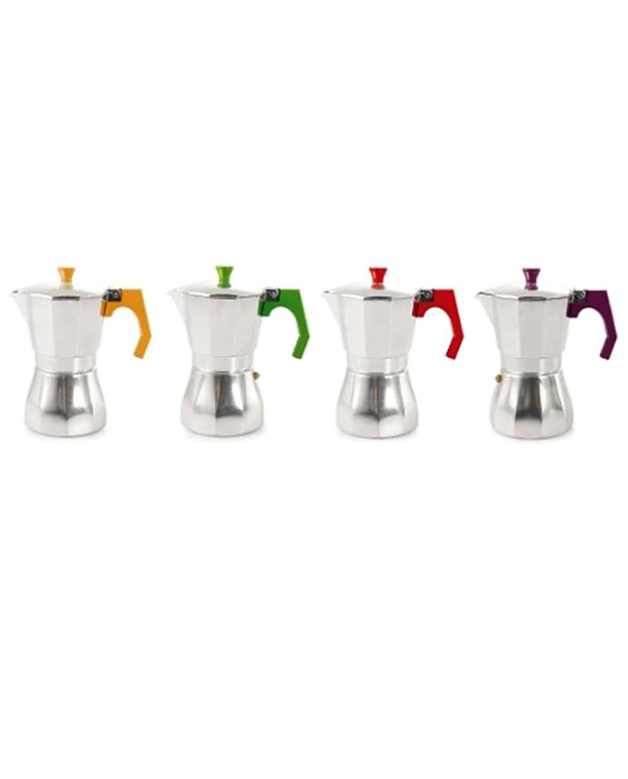 Caffettiera Eldorado 2 tazze colori assortiti Villa d'Este