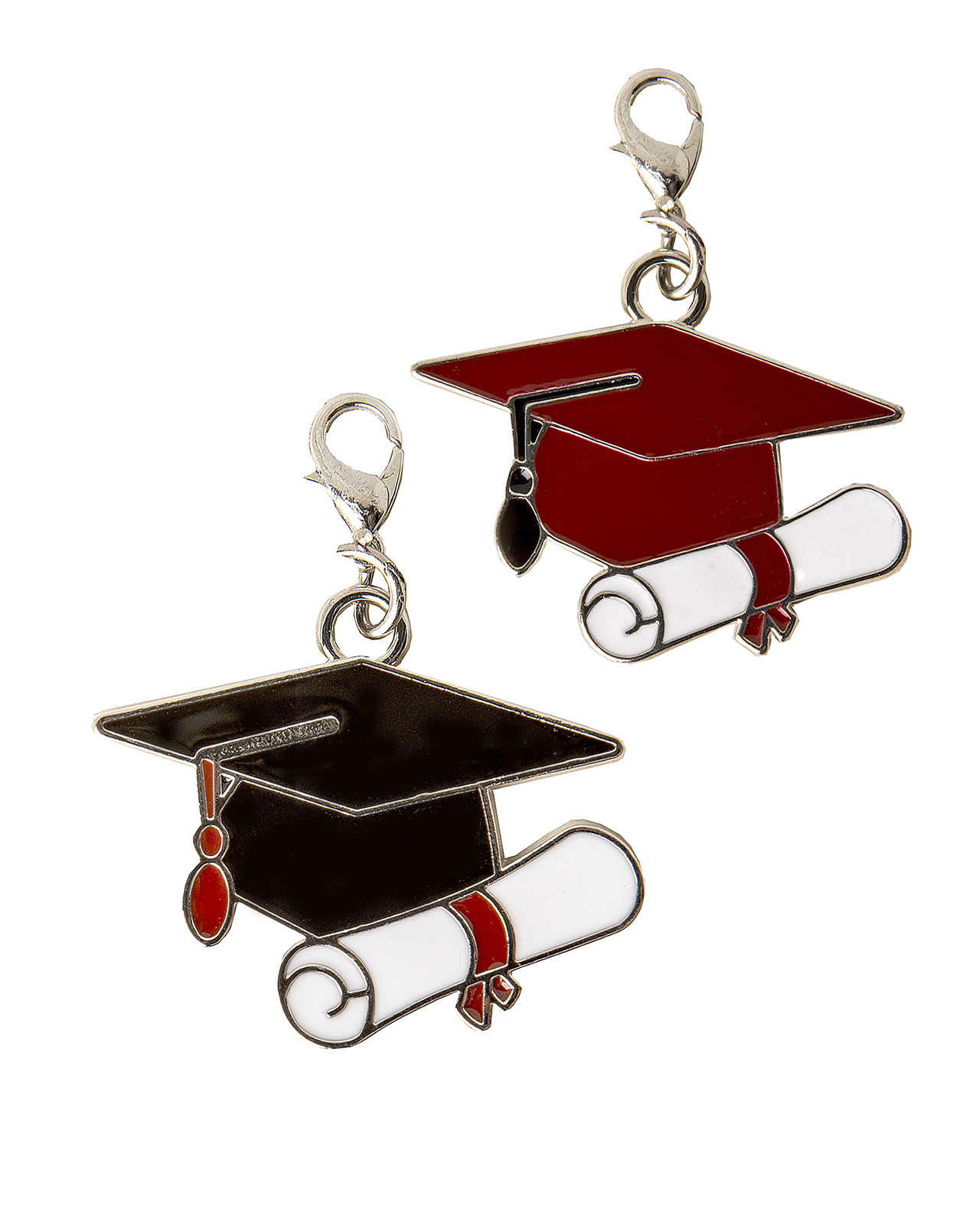 Ciondolo tocco rosso e pergamena