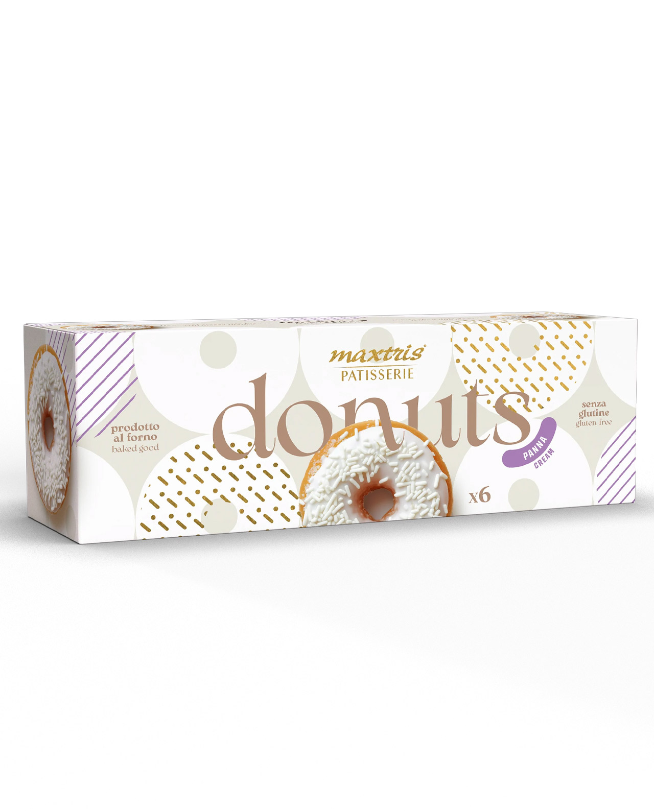 Donuts alla panna Maxtris 6 pz