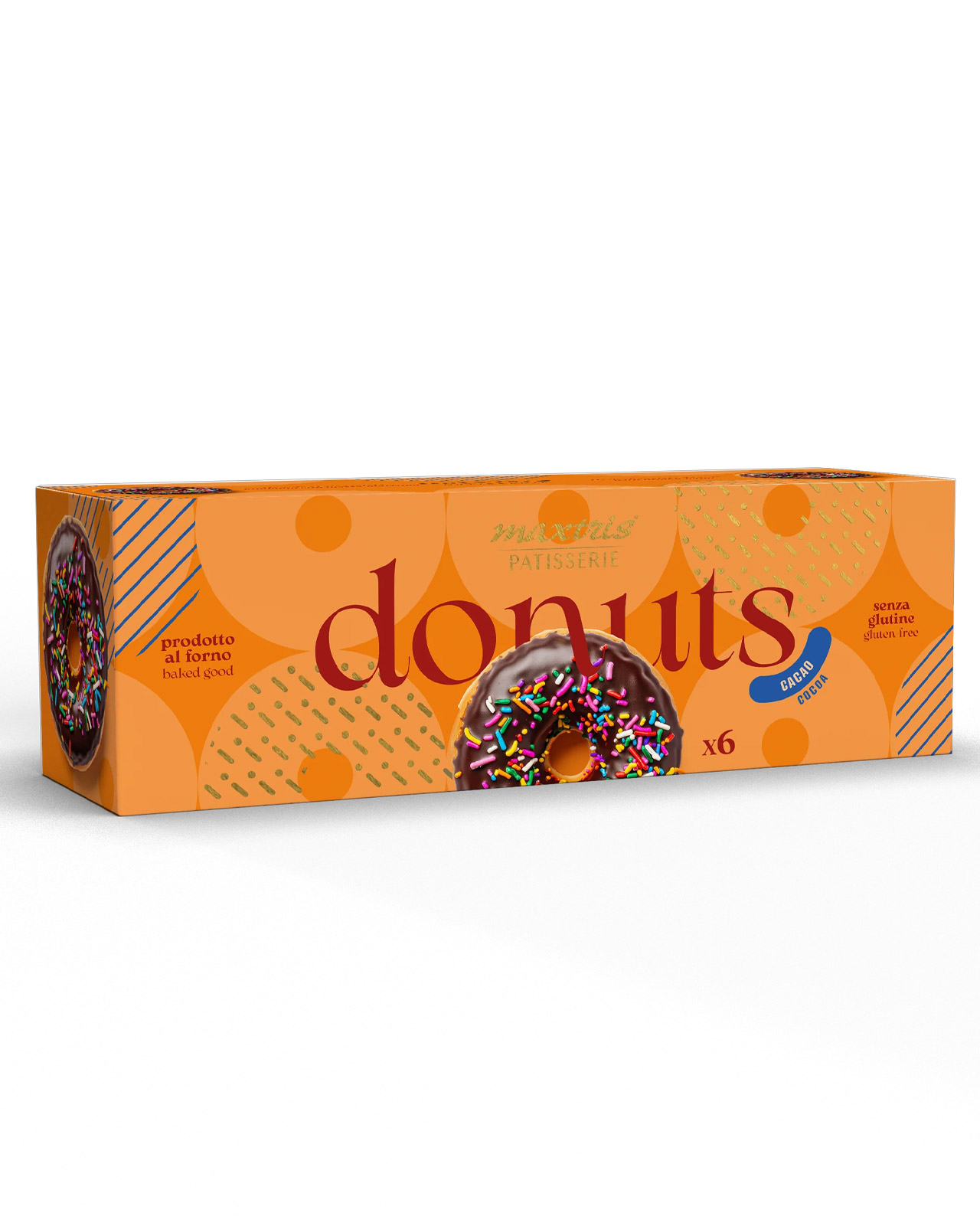 Donuts al cacao Maxtris 6 pz
