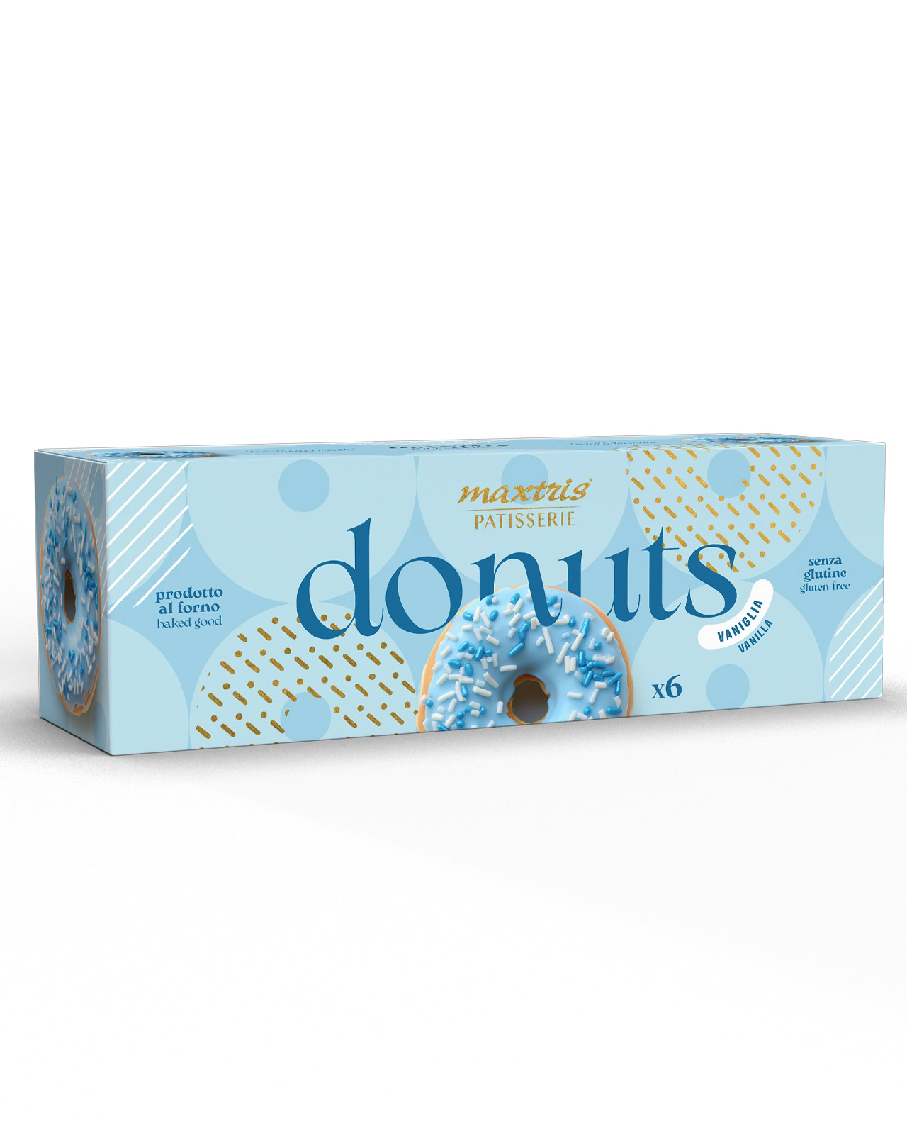 Donuts alla vaniglia Maxtris 6 pz