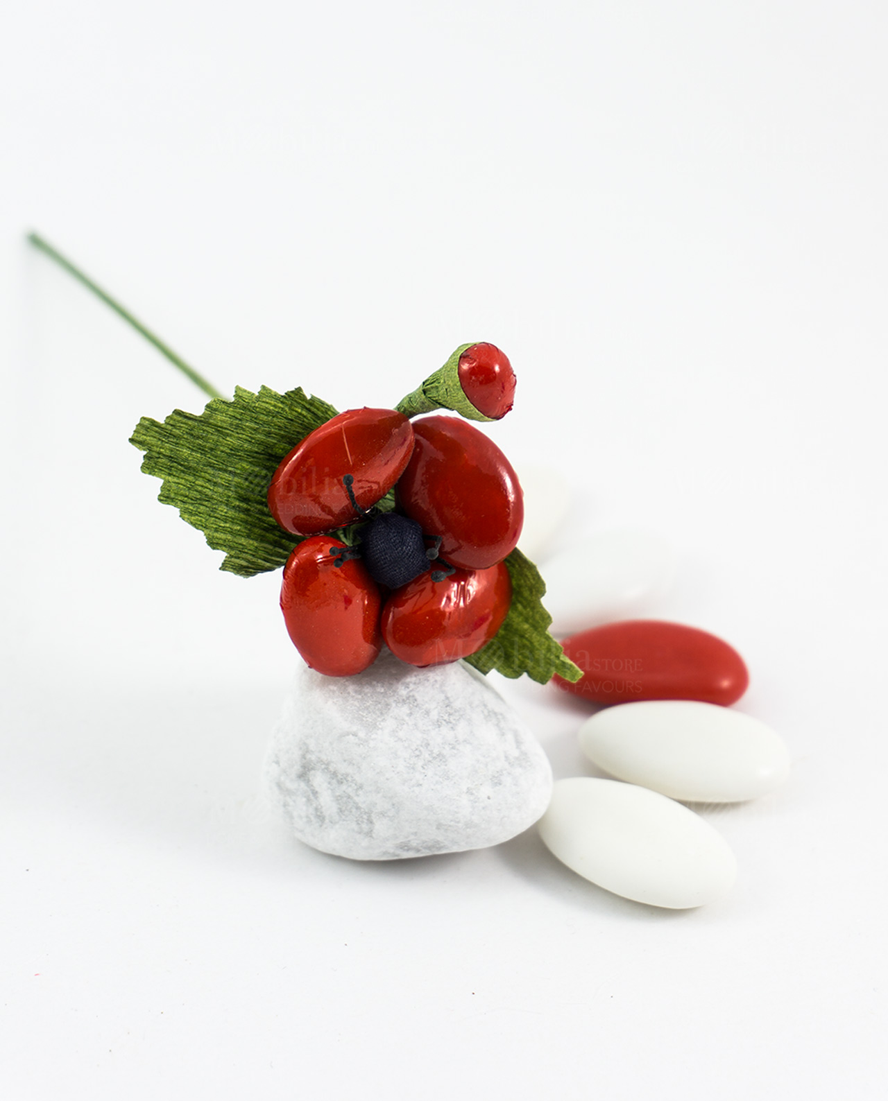fiore di sulmona rosso papavero