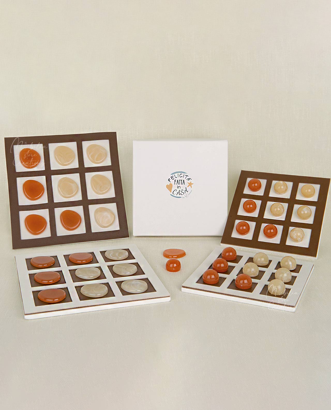 Bomboniera Set gioco tris varie misure - immagine 4