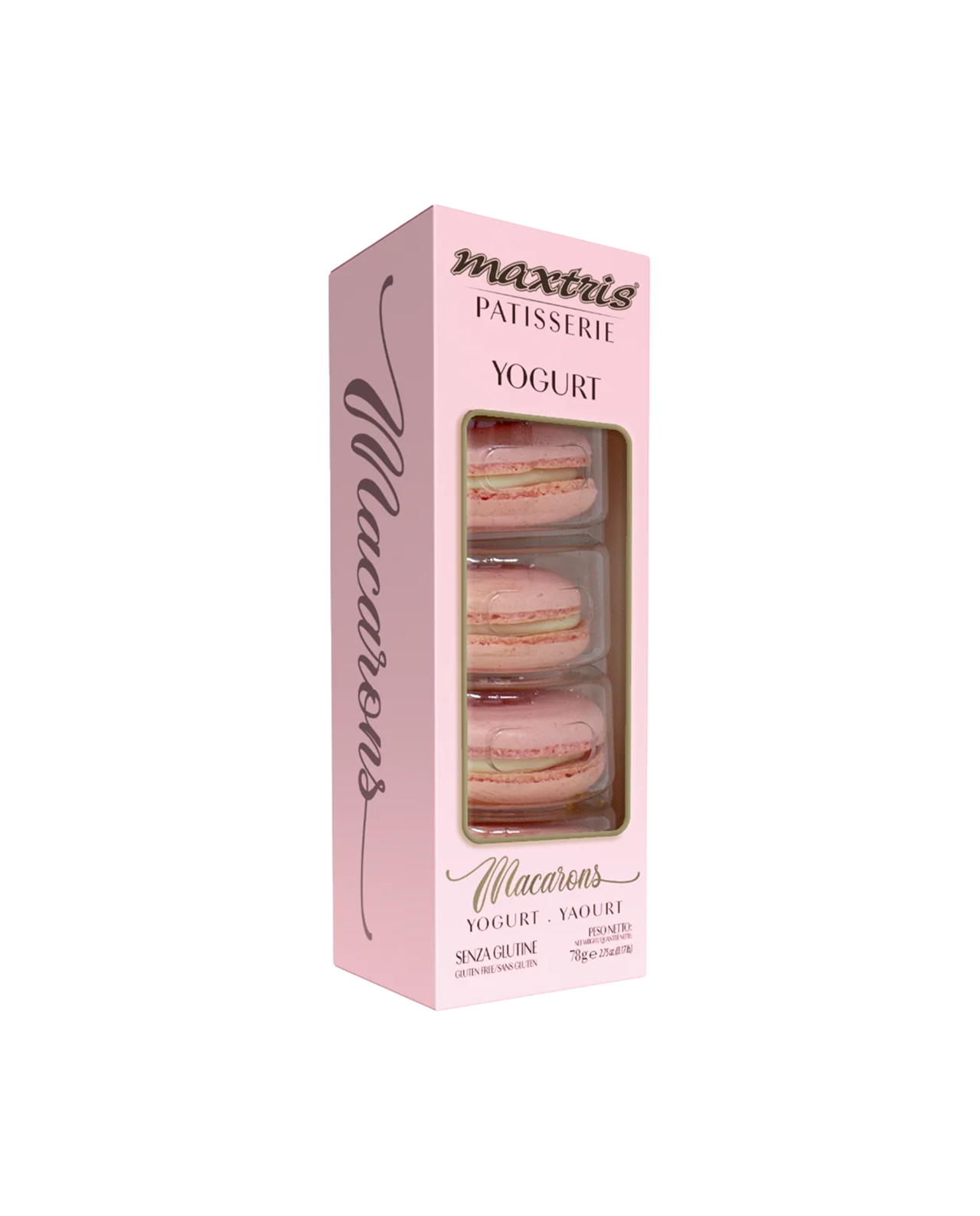 Macarons yogurt Maxtris 5 pz