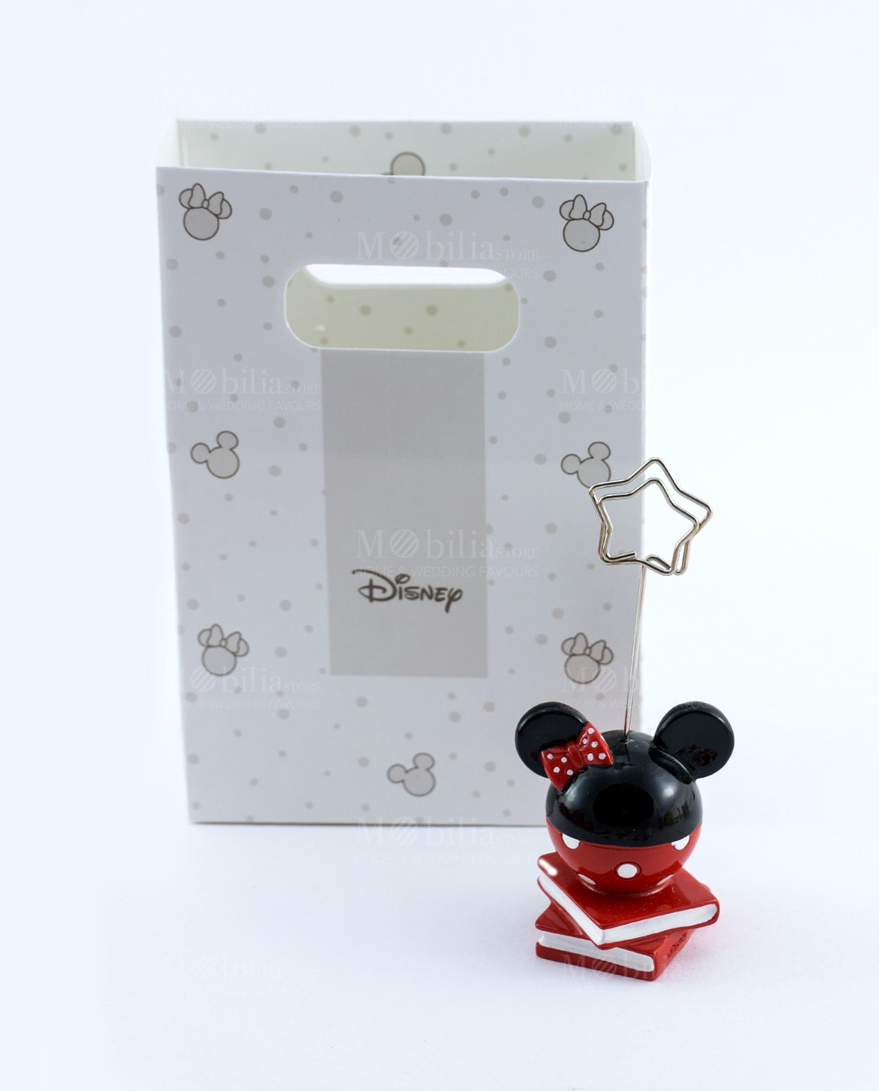 Portafoto disney minnie con libri rossi