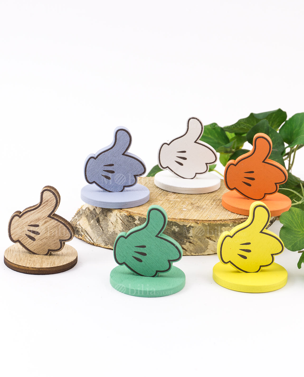 memoclip ok mano topolino colori assortiti