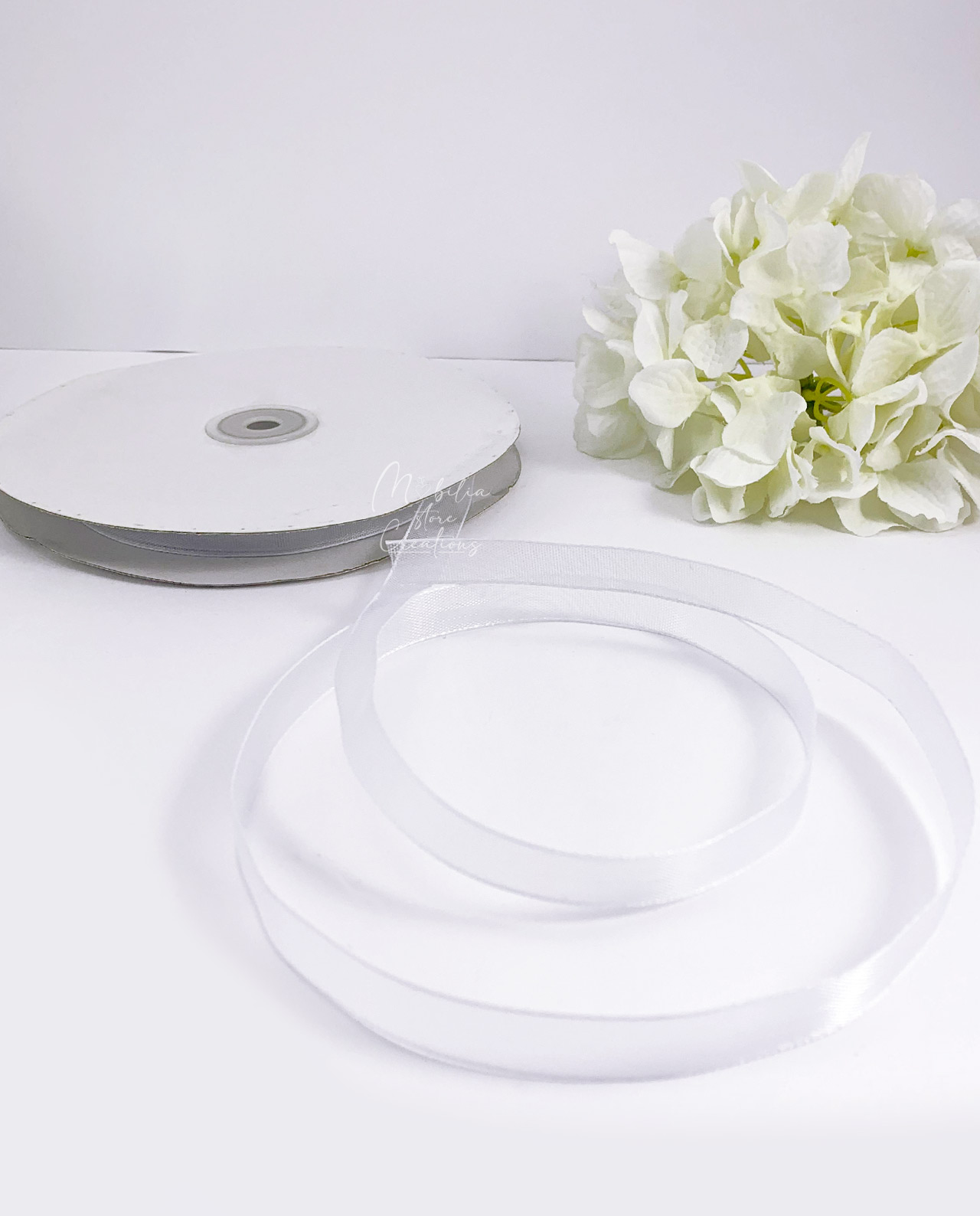 Nastro in organza con orlo vari colori 1 cm - 50 mt