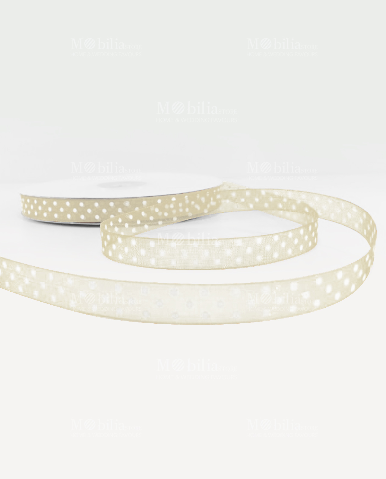 nastro organza pois 10 mm avorio 02