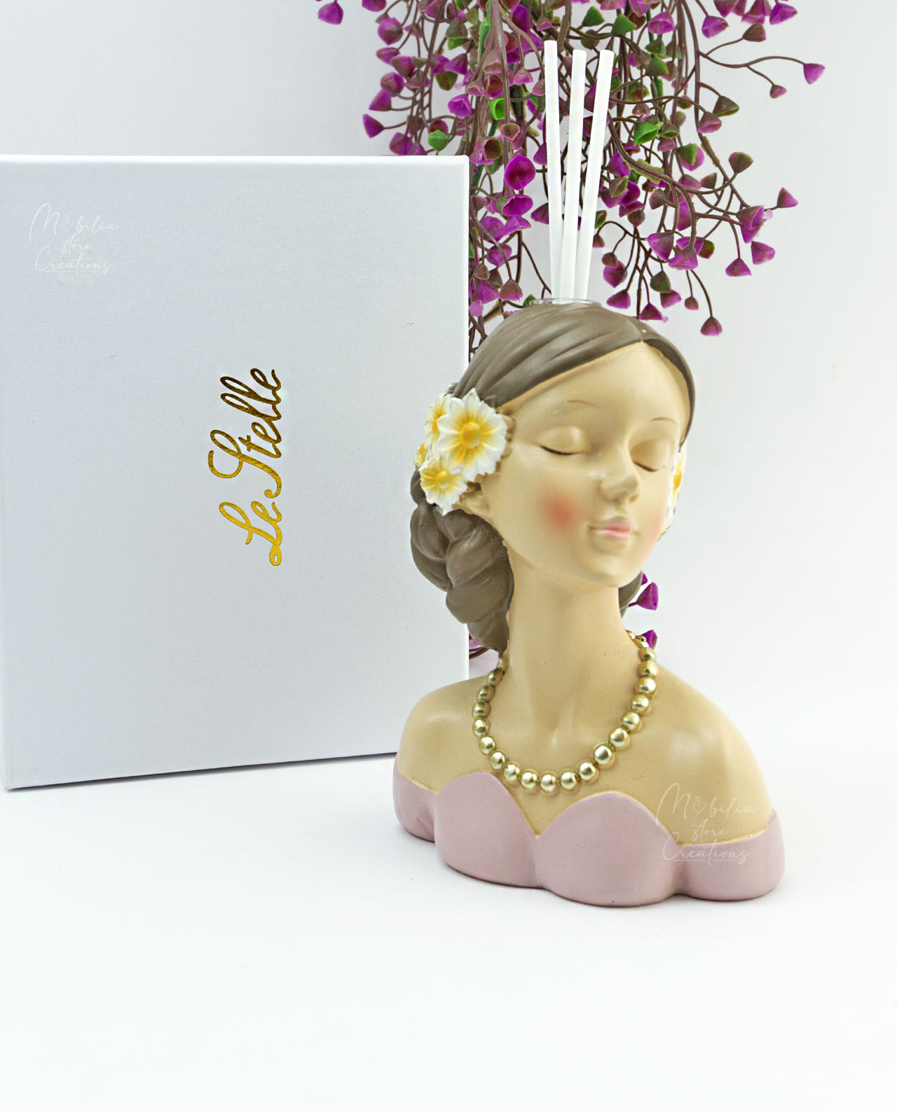 Profumatore mezzo busto ragazza assortito
