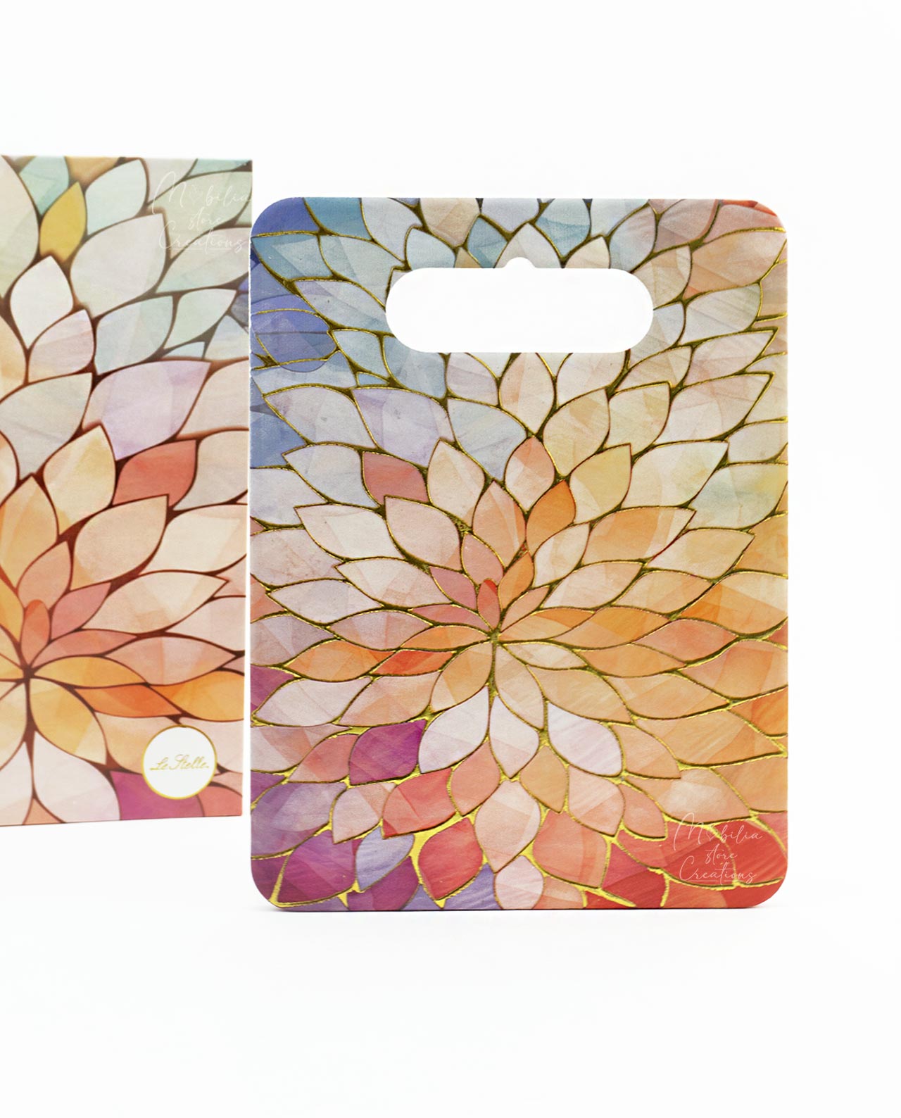 Tagliere in ceramica colorata