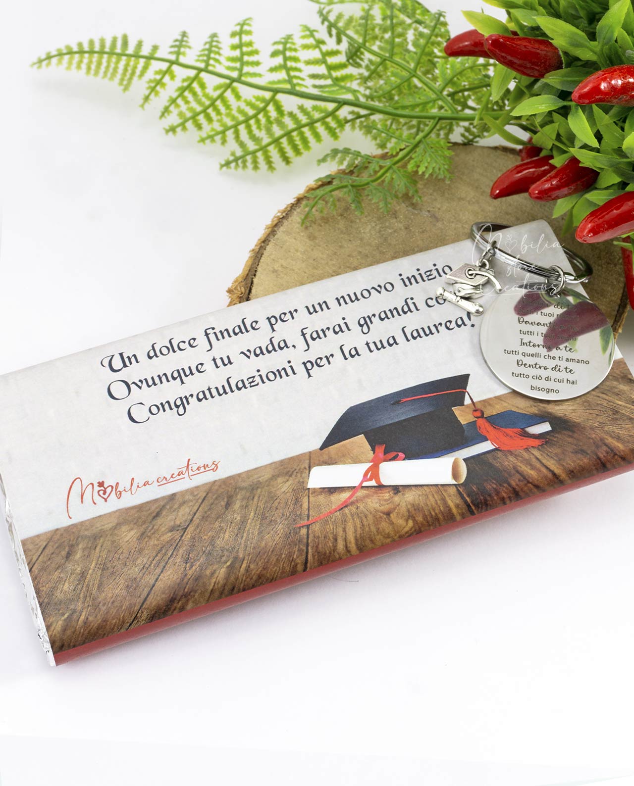 Tavoletta di cioccolato idea regalo per laurea