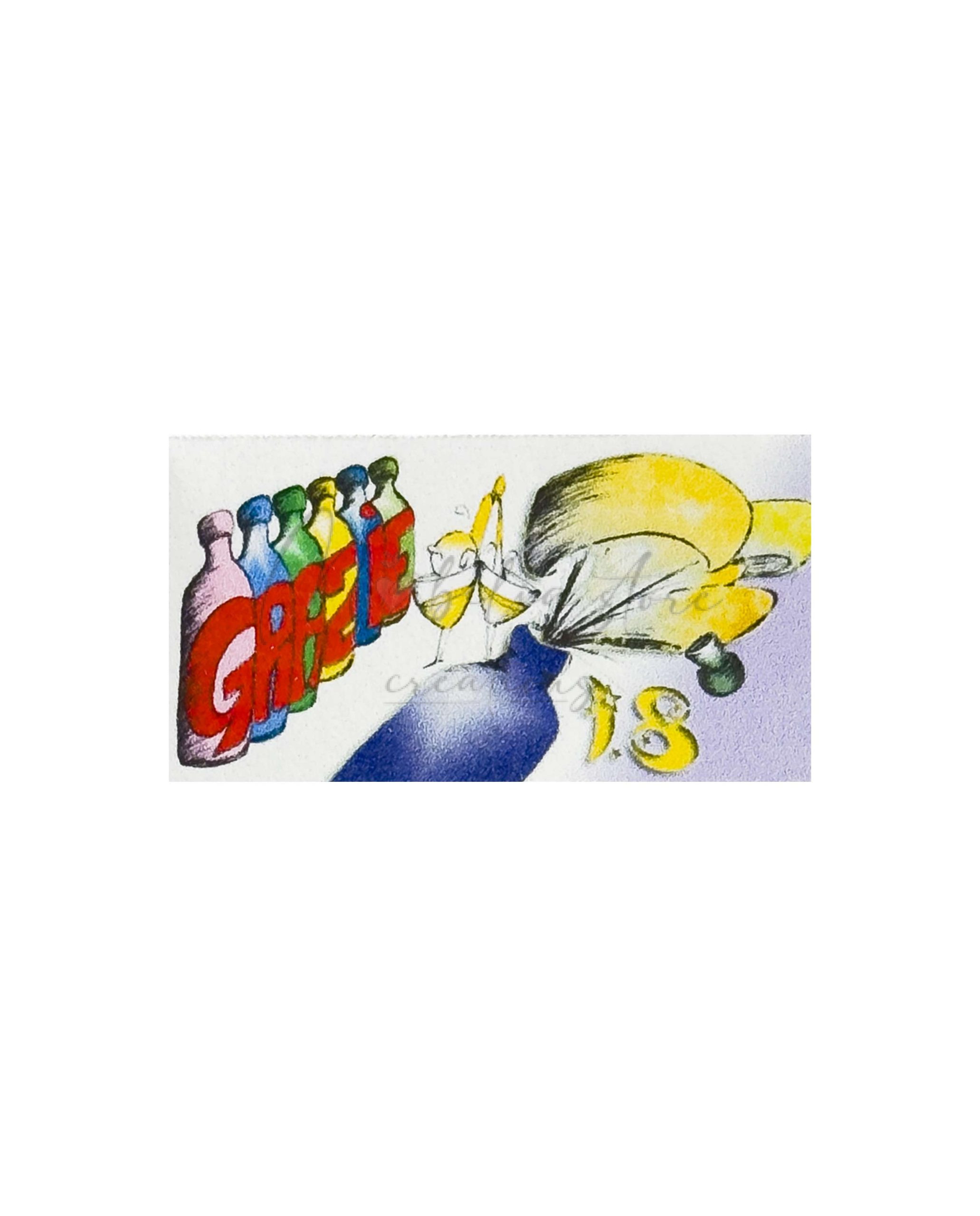 Set di 10 biglietti cerimonia 18esimo e grazie