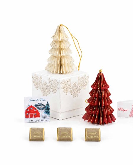Bomboniera Appendino Albero di Natale vari colori